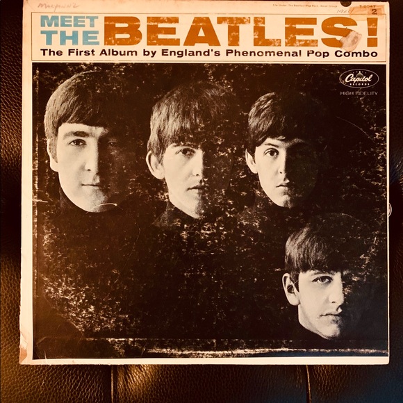 The Beatles Other - RARE 1964 “Meet the Beatles” Original Vinyl Record